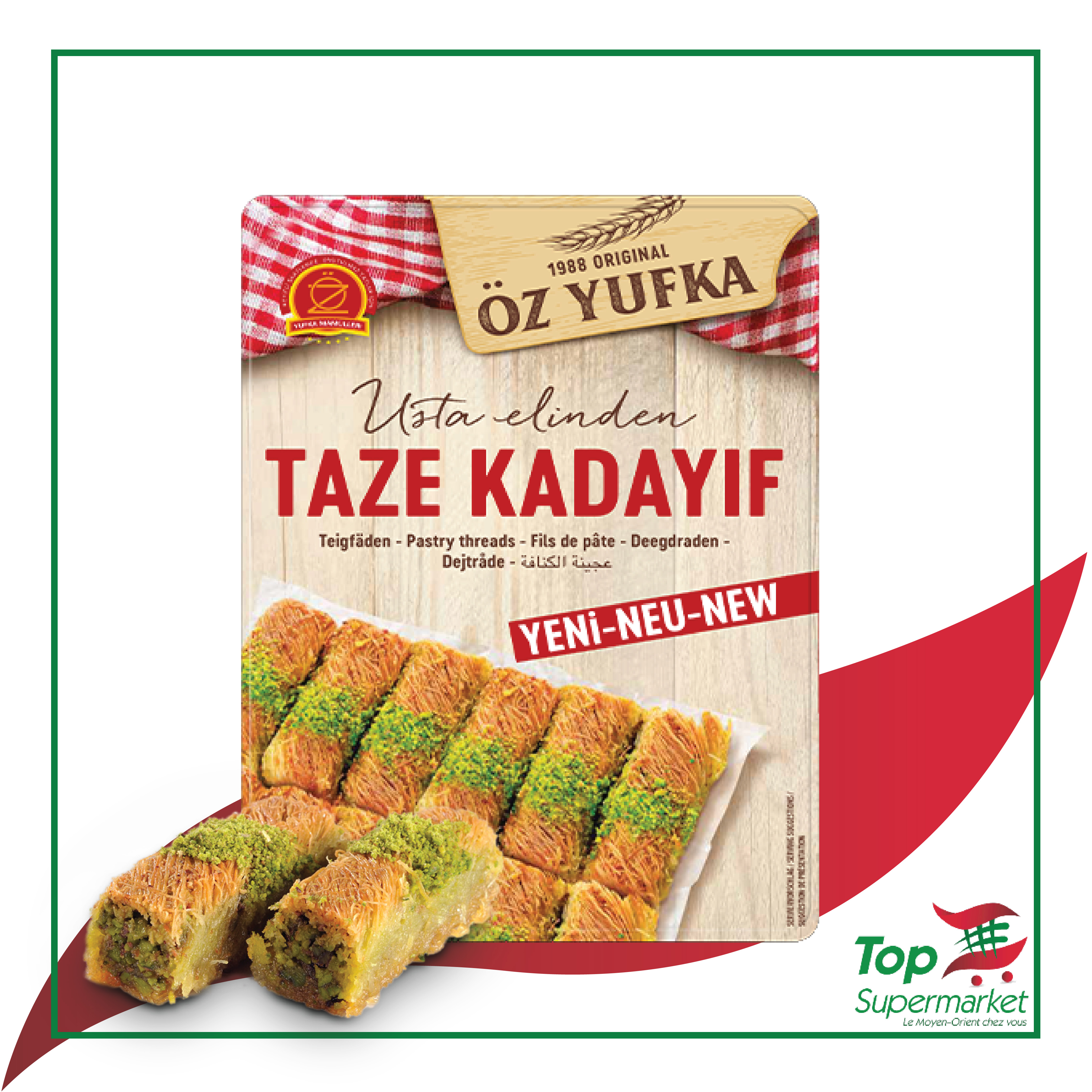 OZ Kadayif épaisse 500gr